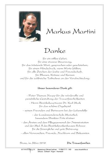 Parte von Markus Martini