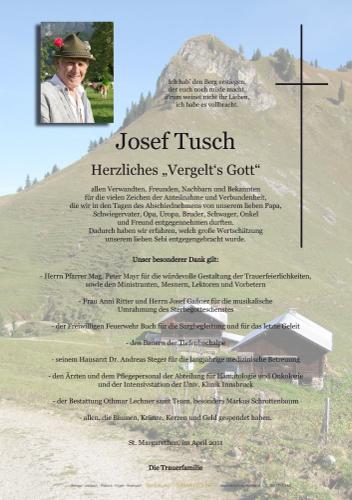 Parte von Josef Tusch