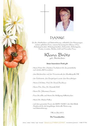 Parte von Brötz Klara