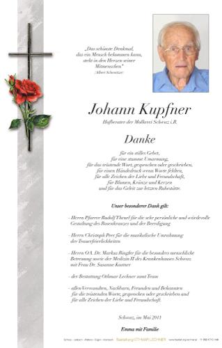 Parte von Johann Kupfner