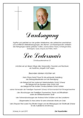 Parte von Leo Ledermair