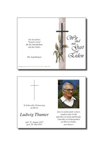 Parte von Ludwig Thumer