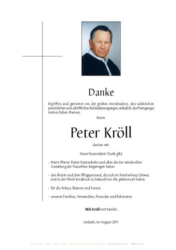 Parte von Peter Kröll