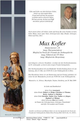 Parte von Max Kofler