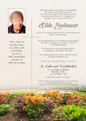 Parte von Hildegard Neuhauser