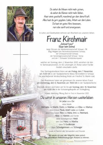 Parte von Franz Kirchmair