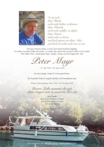 Parte von Peter Mayr