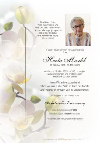 Parte von Herta Markl