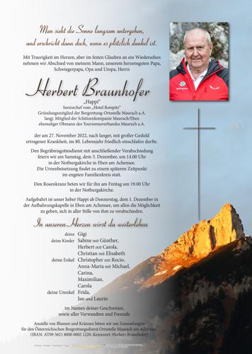 Parte von Herbert Braunhofer