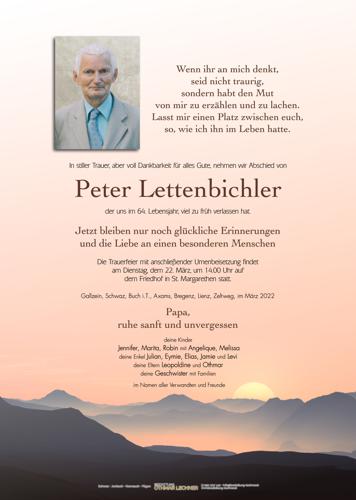 Parte von Peter Lettenbichler