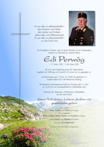 Parte von Eduard Perwög