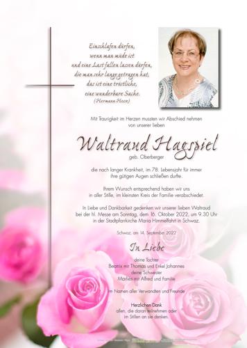 Parte von Waltraud Hagspiel