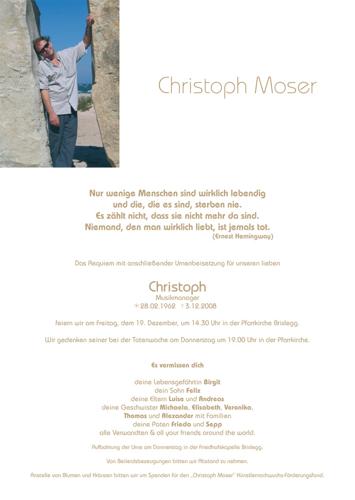Parte von  Moser Christoph Herr