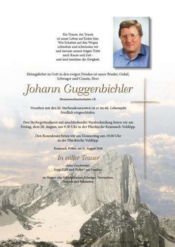 Parte von Johann Guggenbichler