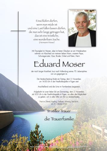 Parte von Eduard Moser