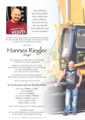 Parte von Hannes Riegler