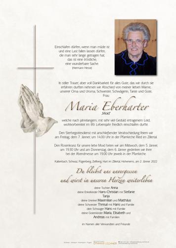 Parte von Maria Eberharter