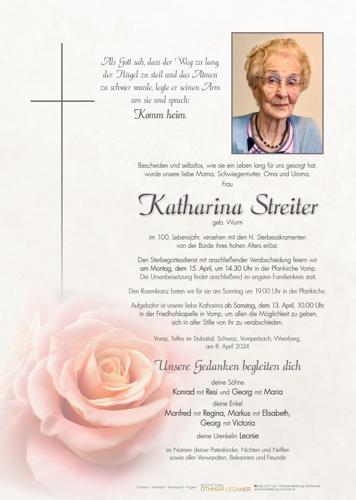 Parte von Katharina Streiter