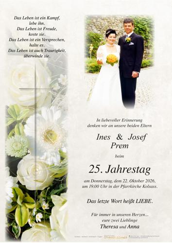 Parte von Ines & Josef Prem