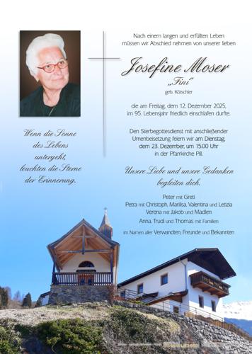 Parte von Josefine Moser