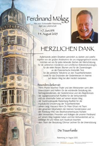 Parte von Ferdinand Mölgg