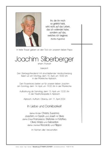 Parte von Joachim Silberberger