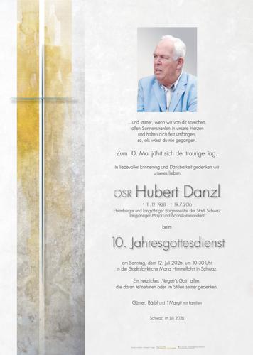 Parte von Danzl Hubert OSR