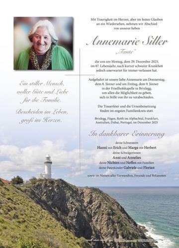Parte von Annemarie Siller
