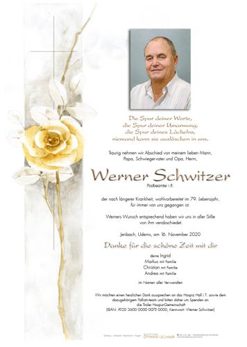 Parte von Werner Schwitzer