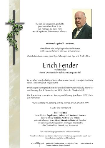 Parte von  Fender Erich Herr