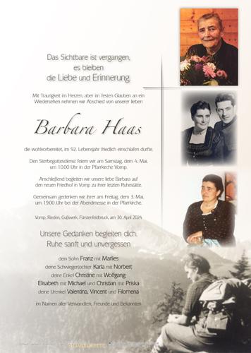 Parte von Barbara Haas