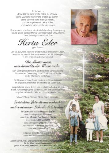 Parte von Herta Eder