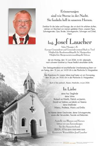Parte von Josef Laucher