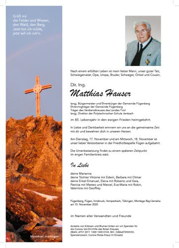 Parte von Matthias Hauser