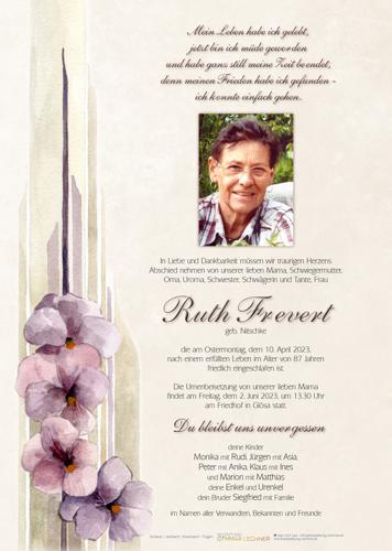 Parte von Ruth Frevert