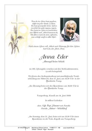 Parte von Anna Eder