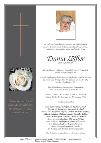 Parte von  Löffler Emma Frau