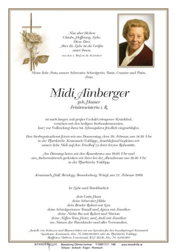 Parte von  Ainberger Midi Frau