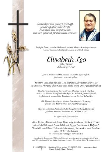Parte von Elisabeth Leo