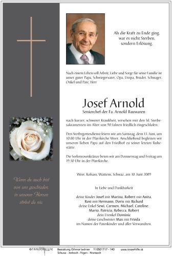 Parte von Josef Arnold