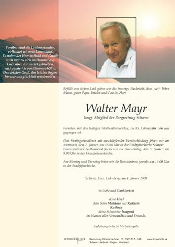 Parte von  Mayr Walter Herr