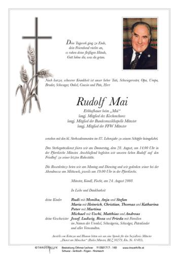 Parte von  Mai Rudolf Herr