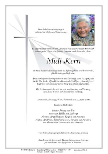 Parte von  Kern Midi Frau