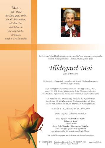 Parte von  Mai Hildegard Frau