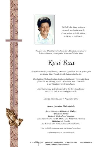 Parte von  Baa Rosi Frau