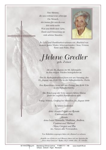 Parte von Helene Gredler