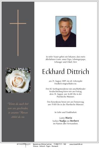 Parte von Dittrich Eckhard