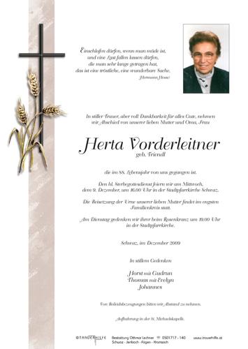 Parte von Herta Vorderleitner