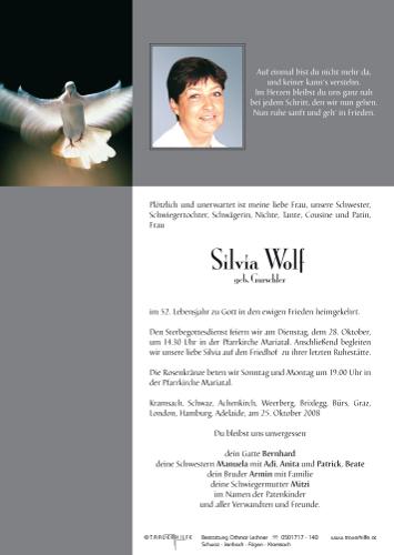 Parte von  Wolf Silvia Frau