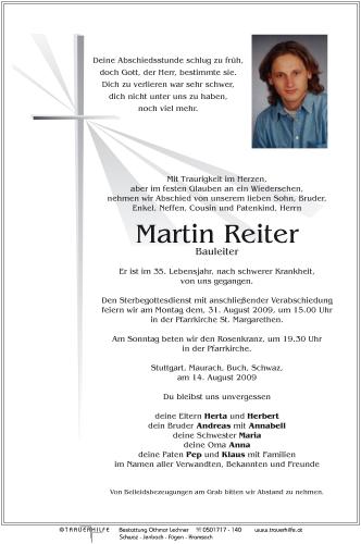 Parte von Martin Reiter